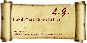 Lukács Graciella névjegykártya