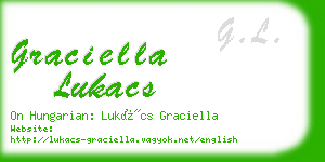graciella lukacs business card